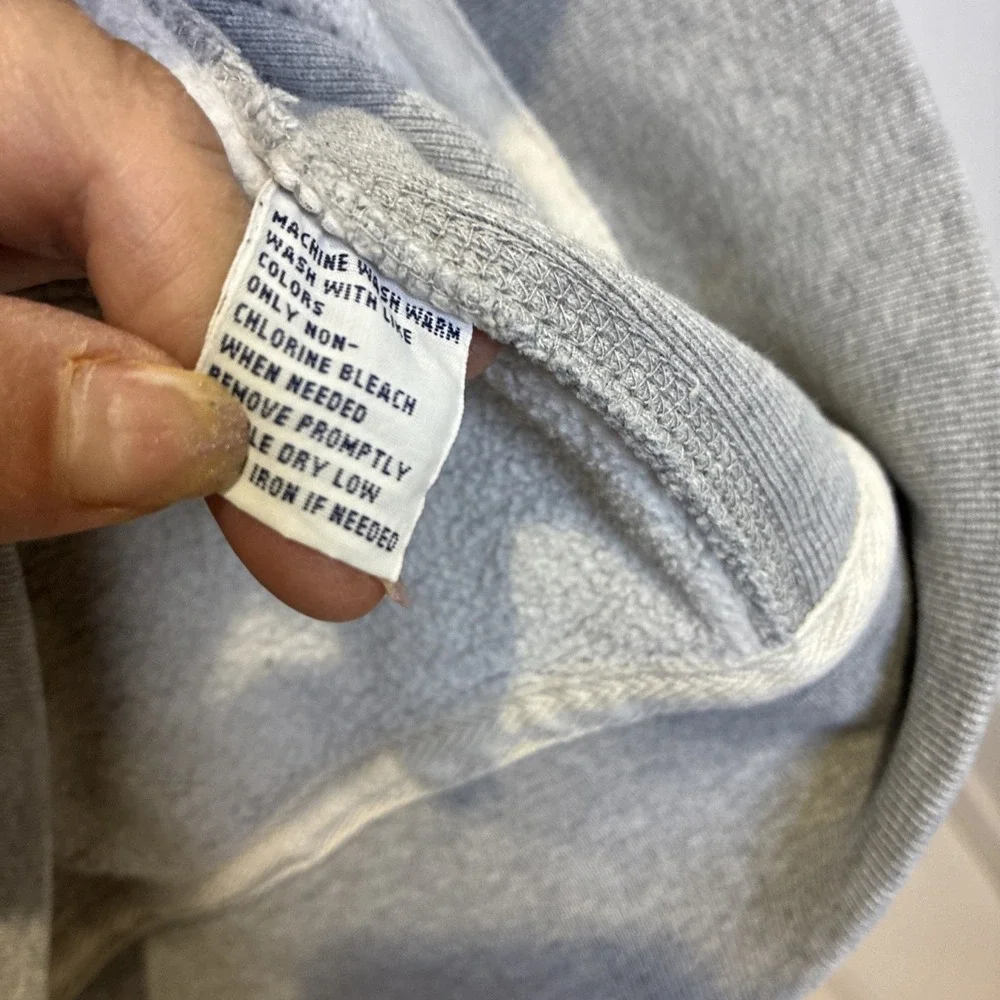 Polo Ralph Lauren Mens XXL Gray Full Zip Hoode Waffle Lined Pony Logo Sweatshirt
